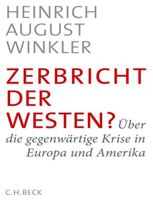 cover image of Zerbricht der Westen?